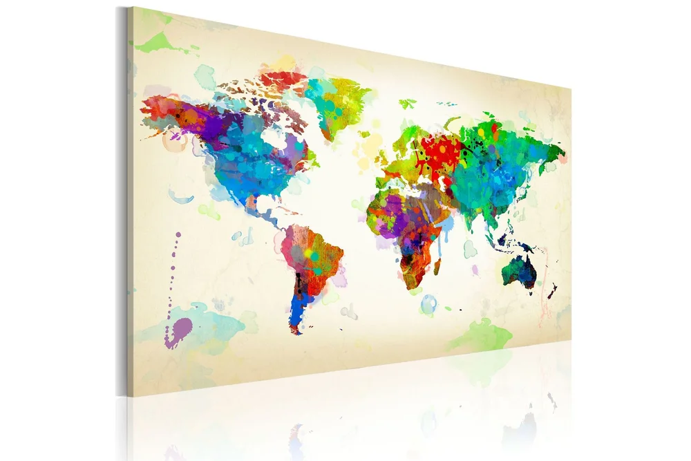 Bilde All Colors Of The World 60×40 v:5504937 Bilde All Colors Of The World 60×40 v:5504937