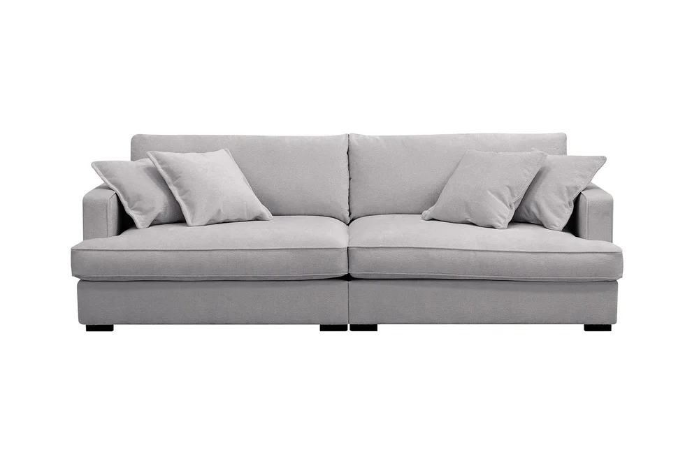 Rossita Lyx 3-seters ekstra dyp sofa i chenille v:3892325