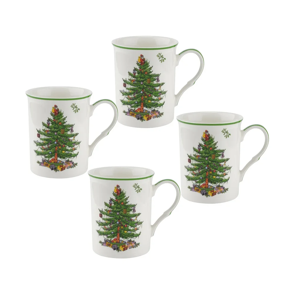 Christmas Tree kopp 34 cl 4-stk. v:8935219