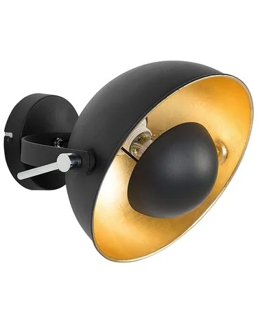 Vegglampe THAMES Metall Svart v:6831619 Vegglampe THAMES Metall Svart v:6831619