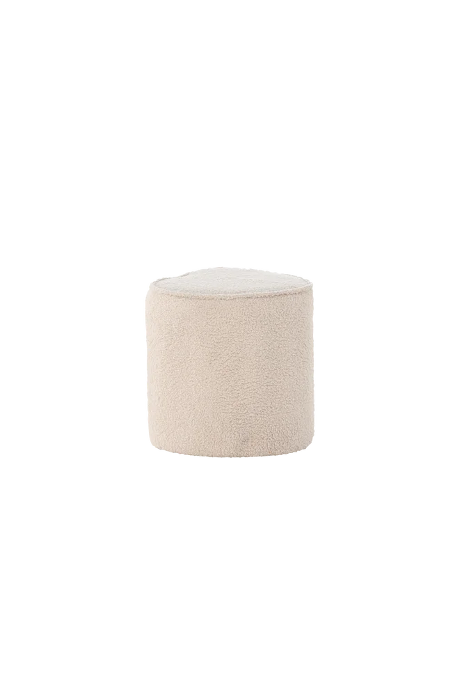 Heart Puff for barn - Beige - Barnerom | m v:5647477