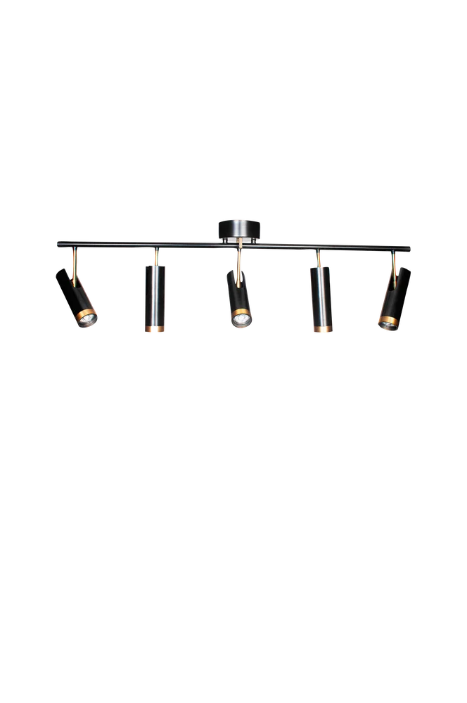 Puls Bar spotlight 5-lite – Svart – Belysning | m v:4047365
