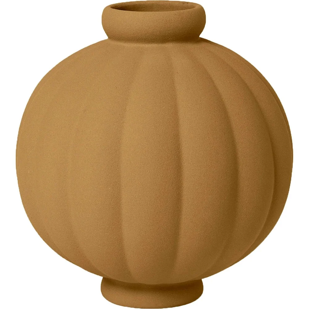 Balloon 01 Vase 25 cm, Sanded Ocker v:1111491 Balloon 01 Vase 25 cm, Sanded Ocker v:1111491