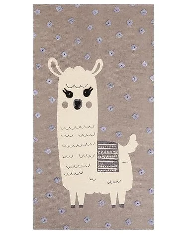 Barneteppe LUBUK Brun 80 x 150 cm Bomull v:3708593 Barneteppe LUBUK Brun 80 x 150 cm Bomull v:3708593