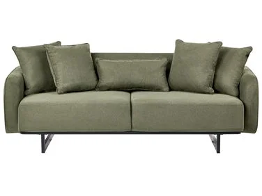 Sofa 3-seter SVANEK Grønn v:4091184