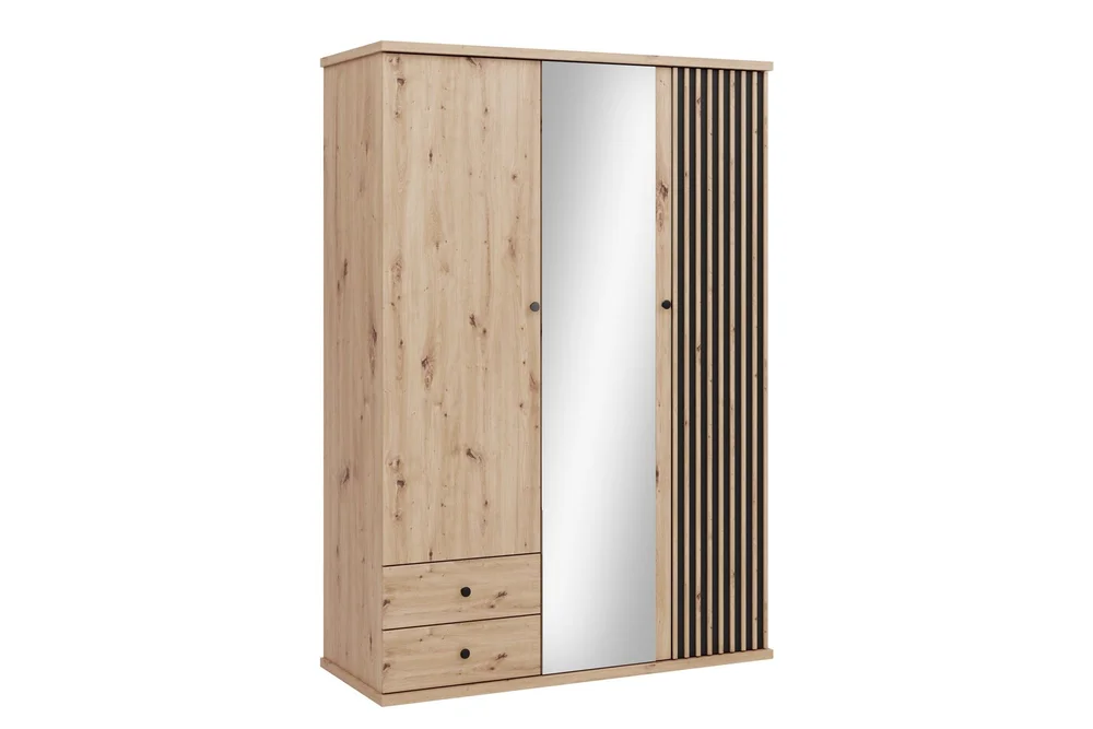 Aldbrough Garderobeskap med Speil 150x213 cm v:5882735