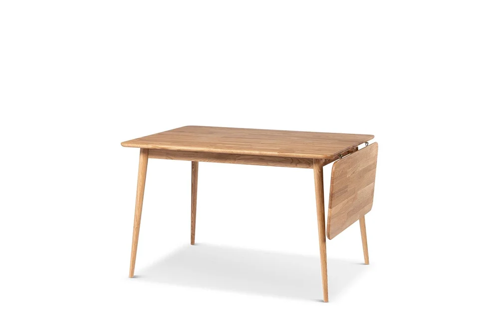 Alborg Uttrekkbart Spisebord 120-160 cm for 4 personer i heltre v:6546628 Alborg Uttrekkbart Spisebord 120-160 cm for 4 personer i heltre v:6546628