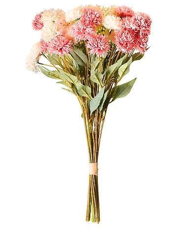 Kunstig blomsterbukett SILVEIRA 60 cm Rosa v:344057