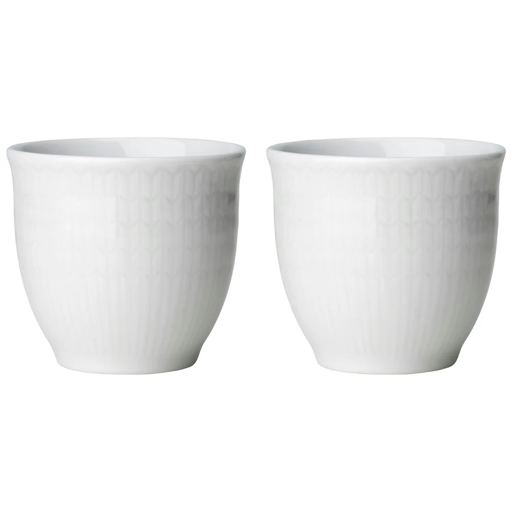 Swedish Grace Eggeglass 4 cl 2-pk, Snø v:2793172 Swedish Grace Eggeglass 4 cl 2-pk, Snø v:2793172