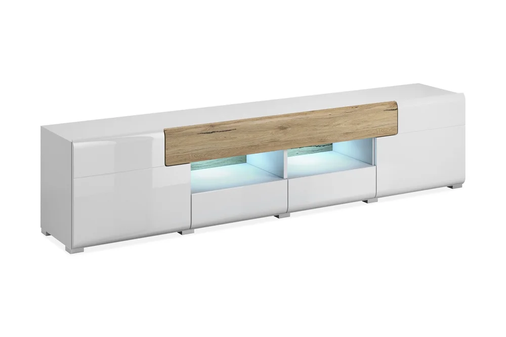 TV-benk Aureas 208 cm v:6229139