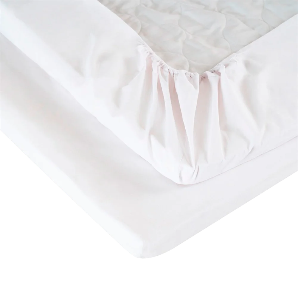 Satin dra-på-laken – Hvit – Tekstiler | m v:9272737 Satin dra-på-laken – Hvit – Tekstiler | m v:9272737
