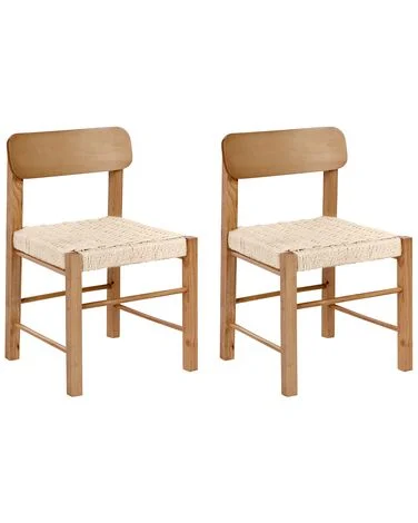 Sett med 2 spisestoler ALLOS Heltre Brun v:4318375 Sett med 2 spisestoler ALLOS Heltre Brun v:4318375