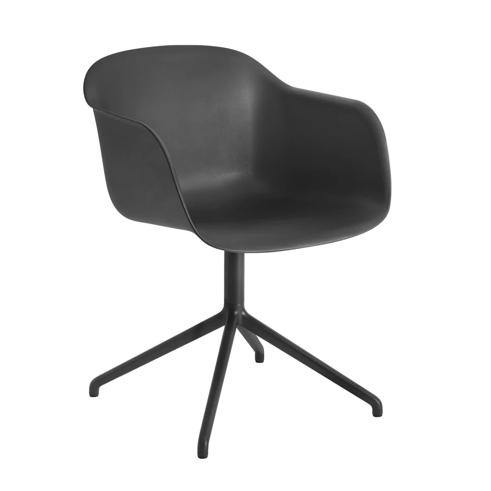 Fiber armchair med dreibar kontorfot v:3469362