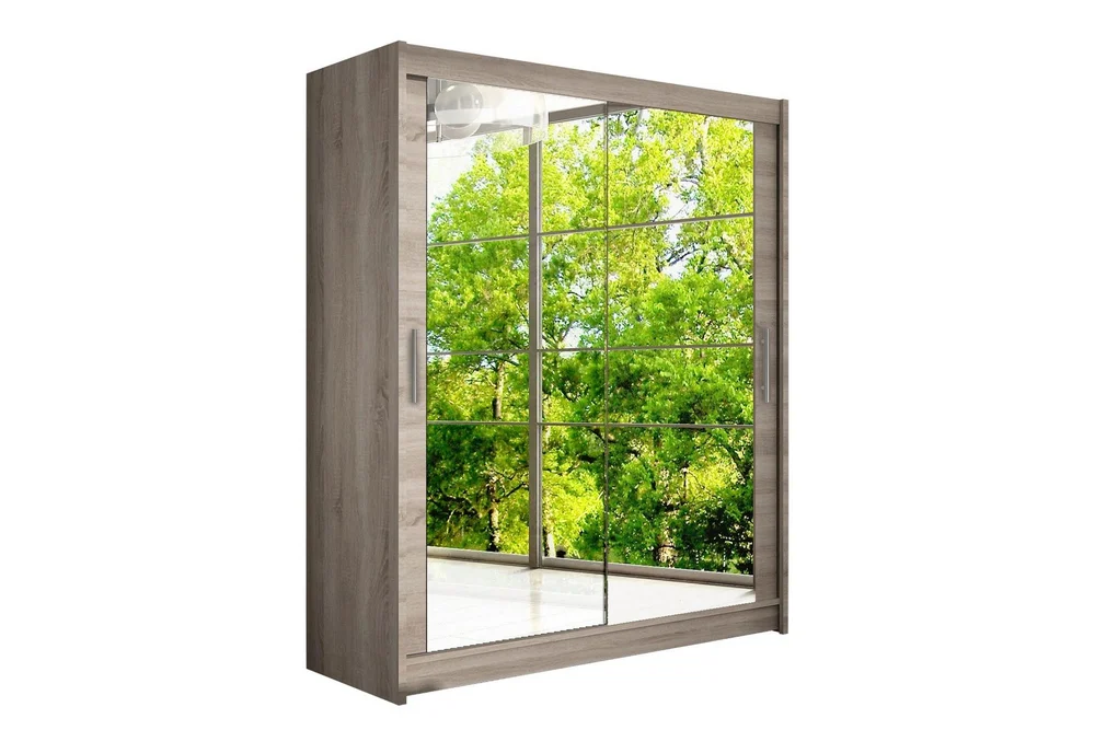 Leila Garderobe Skyvedører Speil v:8019142