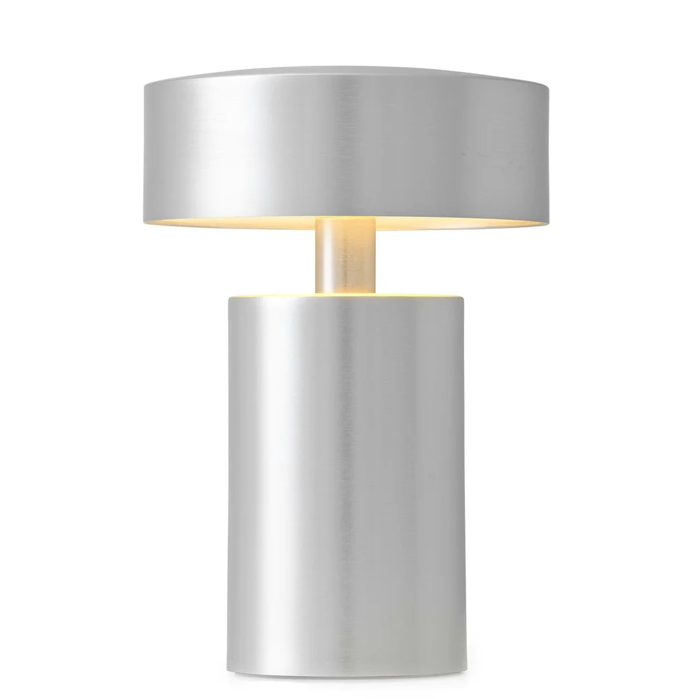 Column Bordlampe Bærbar Ø12 cm, Aluminium v:1710609