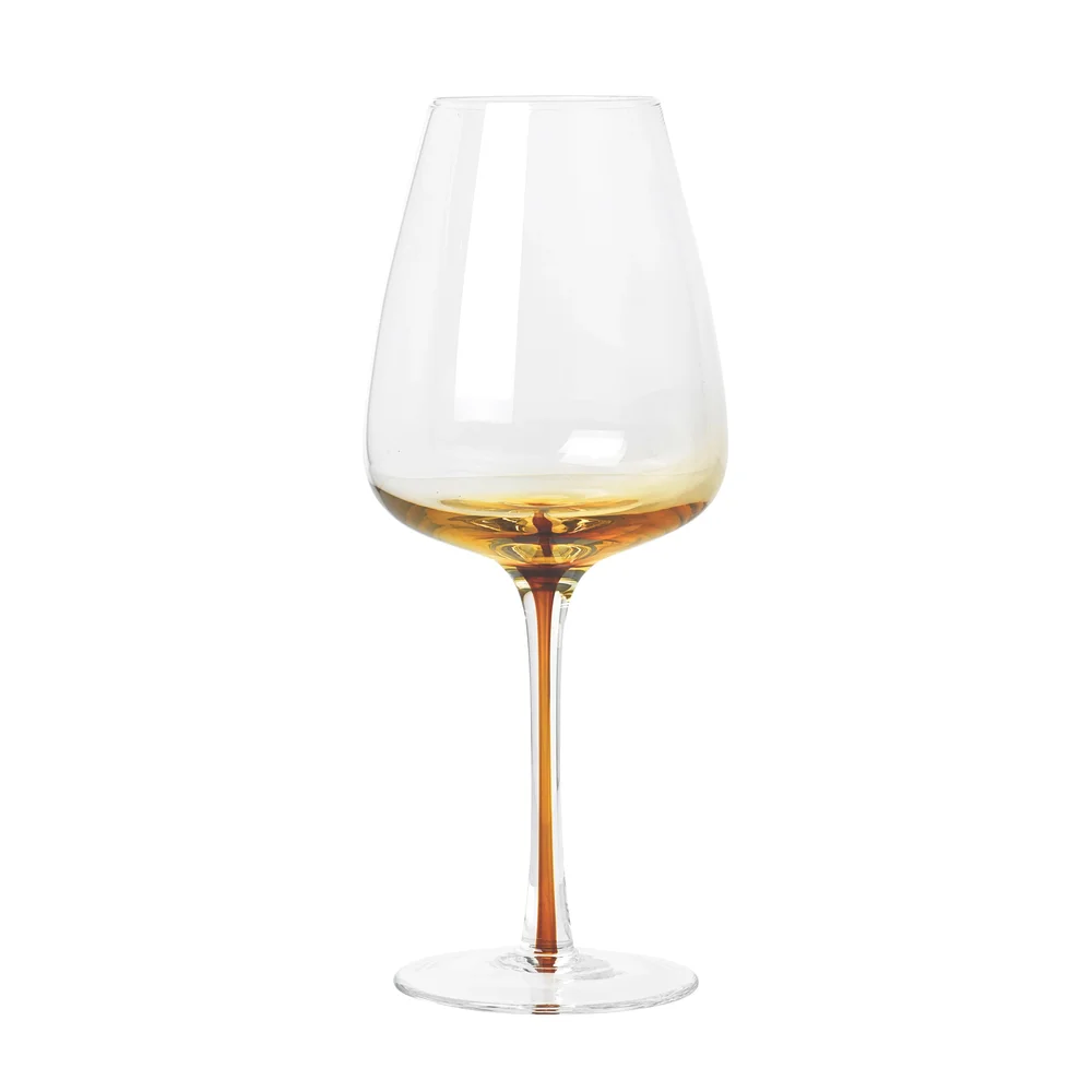 Amber hvitvinsglass v:6003841