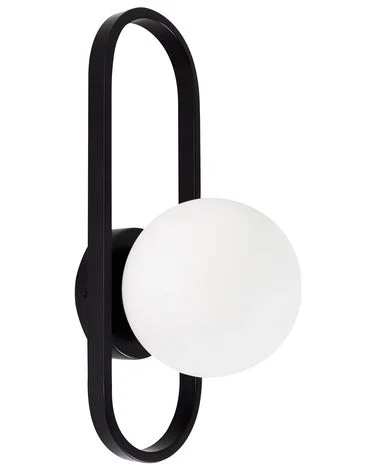 Vegglampe VARDI Metall Svart v:5301107 Vegglampe VARDI Metall Svart v:5301107