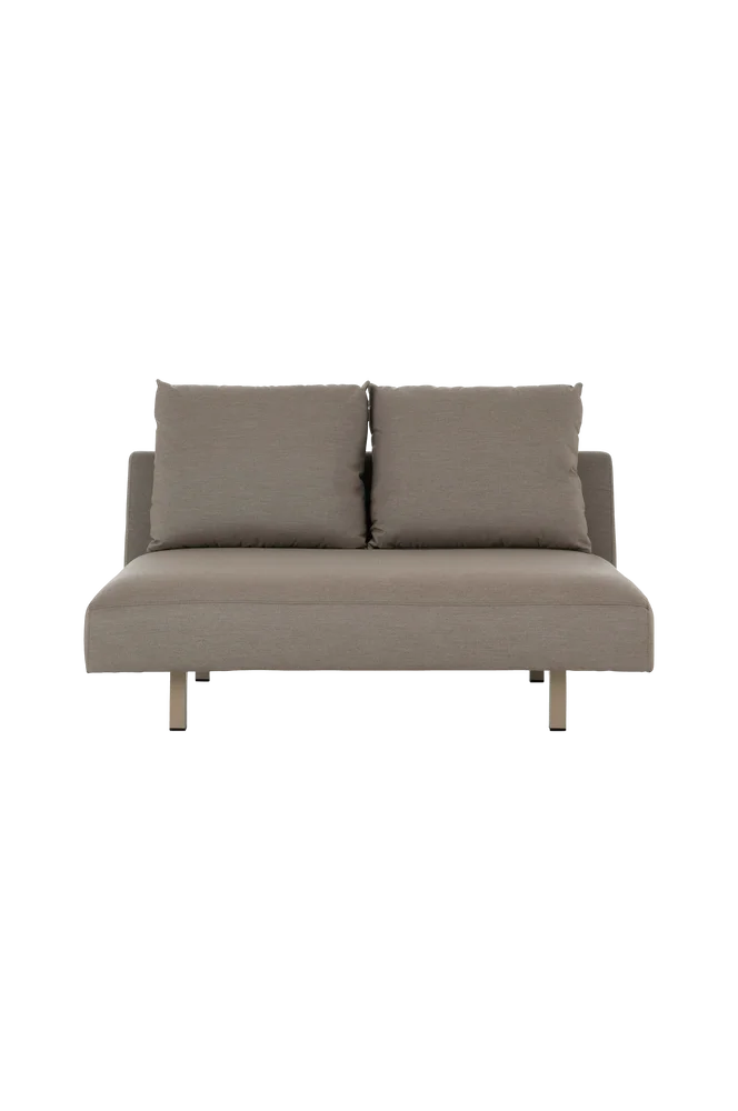 Loungesofa Earth 2-seter - Brun - Utemøbler & hage | m v:851597