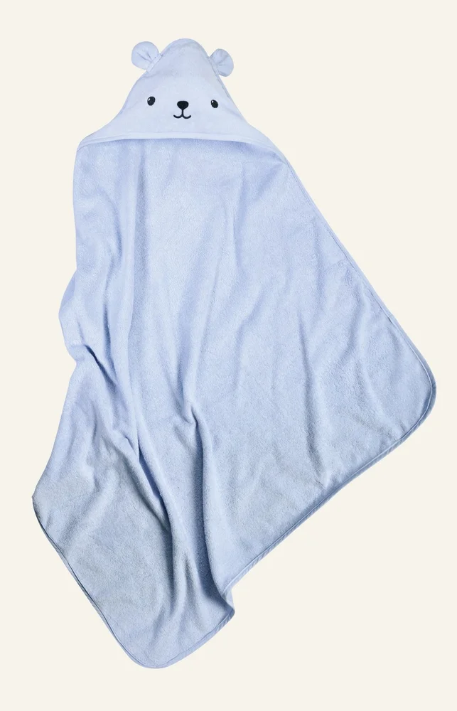 Hettehåndkle lys blå – 80×80 cm v:4789766