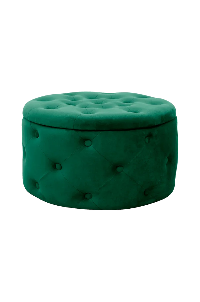 Akord Alia Pouffe – Grønn m v:9506352 Akord Alia Pouffe – Grønn m v:9506352