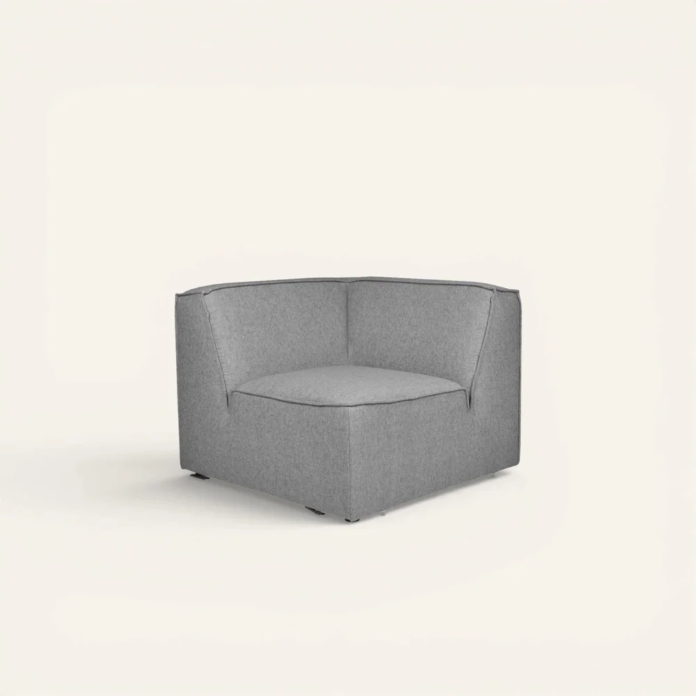 Modul hjørne grå – 93x93x73 cm v:4294608 Modul hjørne grå – 93x93x73 cm v:4294608
