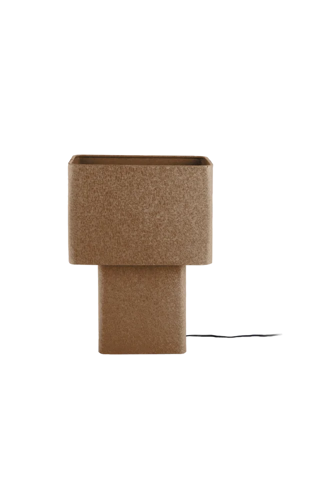 Bordlampe Boaz Recto – Brun – Belysning | m v:334997