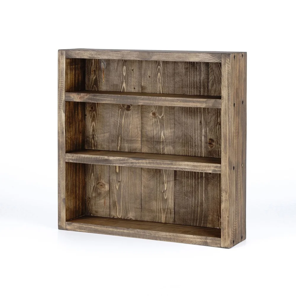 Dekorativ vegghylle i tre Wallxpert Rafello (42 x 42 x 9 cm) Tre v:6580201 Dekorativ vegghylle i tre Wallxpert Rafello (42 x 42 x 9 cm) Tre v:6580201