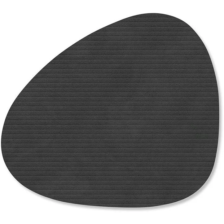 Curve Corduroy Glassunderlag, Sort v:2635857 Curve Corduroy Glassunderlag, Sort v:2635857