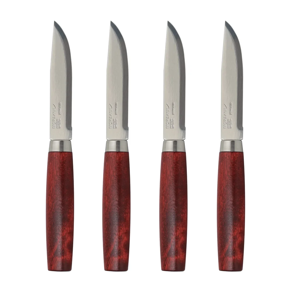 Morakniv Classic Steak Knife 4-stk. v:117525 Morakniv Classic Steak Knife 4-stk. v:117525