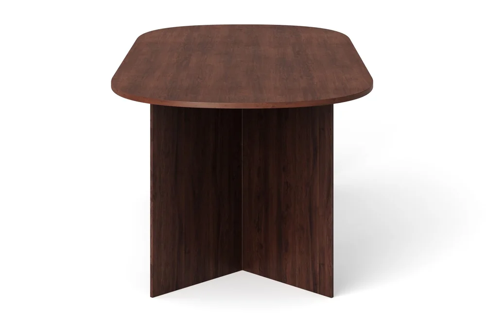 Vera Spisebord Oval 220x100 cm Finér v:4034214