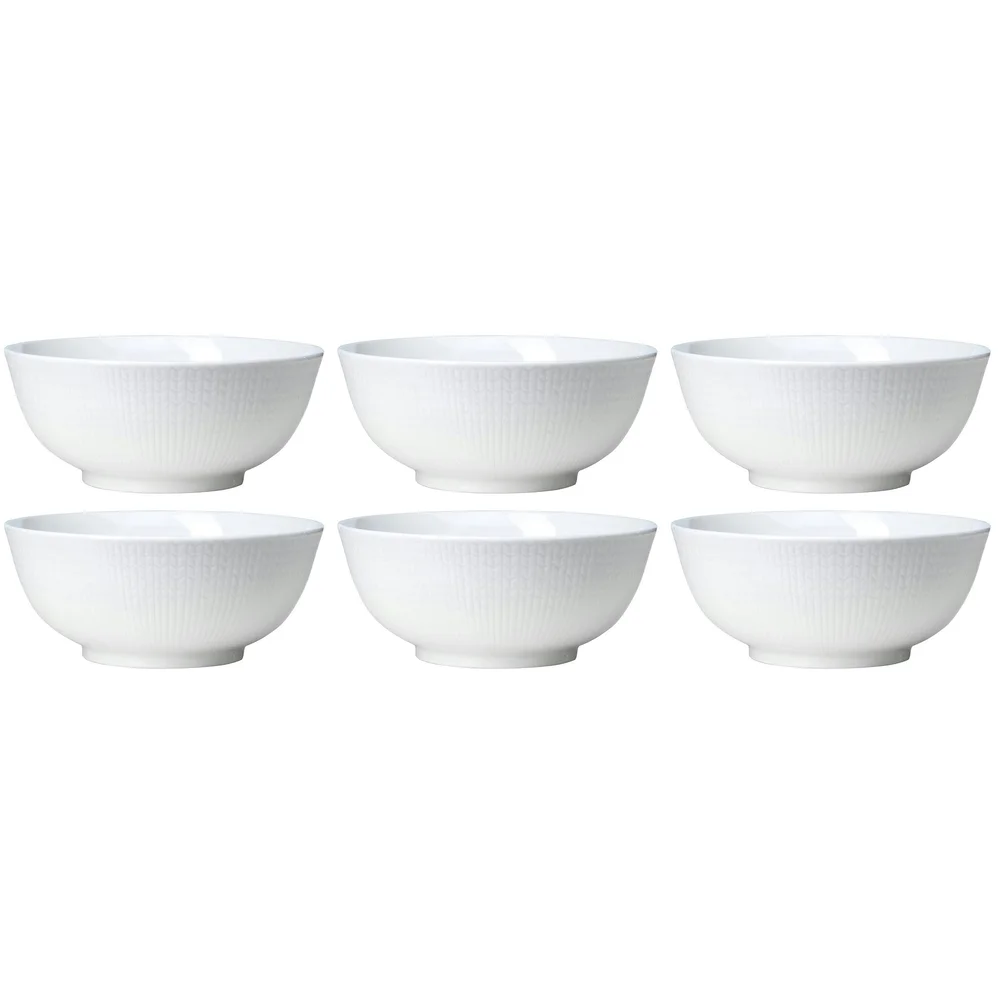 Swedish Grace Skål 60 cl 6-pk, Snow (White) v:1339712