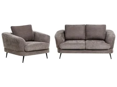 Sofagruppe 3-seter KJAER Chenille Gråbrun v:1124262 Sofagruppe 3-seter KJAER Chenille Gråbrun v:1124262