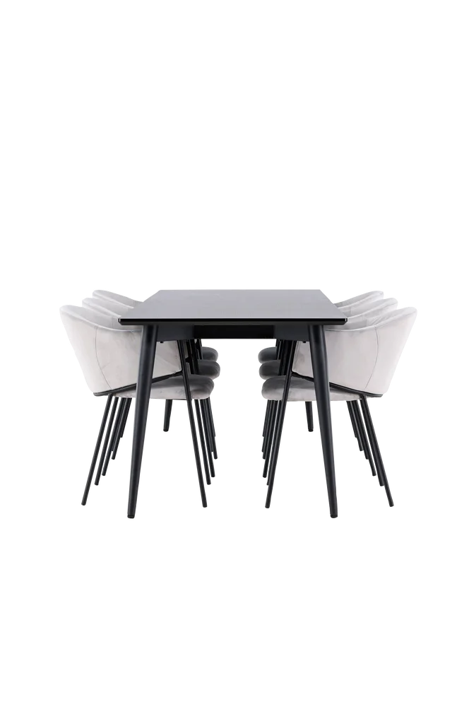 Ellis spisebord med Evelina spisestol v:9497405 Ellis spisebord med Evelina spisestol v:9497405