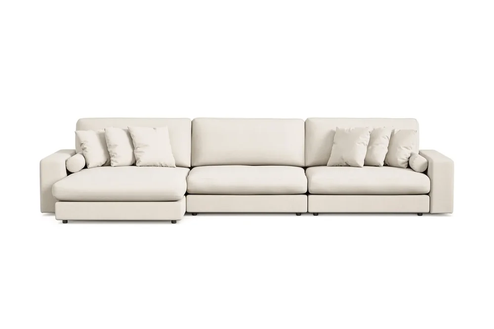 Adelsö by Gynning 6-seter Vendbar L-formet Dyp Divansofa i stoff v:7063186 Adelsö by Gynning 6-seter Vendbar L-formet Dyp Divansofa i stoff v:7063186