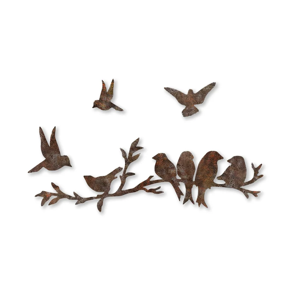 Dekorativt metallveggtilbehør Wallxpert Rusty Birds V2 Antikbehandling v:7864216 Dekorativt metallveggtilbehør Wallxpert Rusty Birds V2 Antikbehandling v:7864216