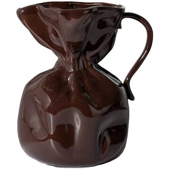 Crumple Vase, Brun v:9793934 Crumple Vase, Brun v:9793934