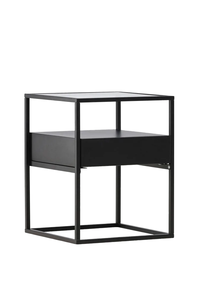 Sidebord Fortaleza - Svart m v:108665