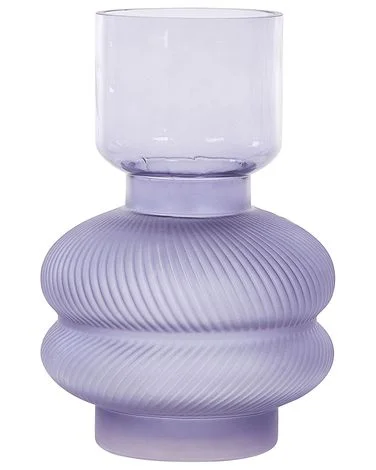 Blomstervase RODIA 24 cm Glass Fiolett v:1842628 Blomstervase RODIA 24 cm Glass Fiolett v:1842628
