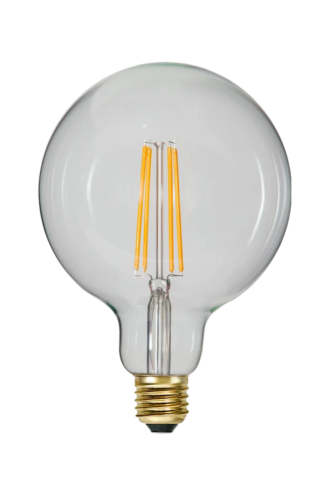 E27 G125 Soft Glow 3-trinns – Transparent – Belysning | m v:200280 E27 G125 Soft Glow 3-trinns – Transparent – Belysning | m v:200280