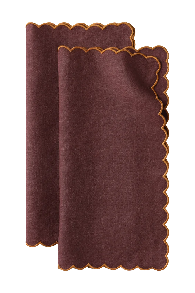 Servietter Malva Scallop 40×40 cm 2-pk – Rød – Tekstiler | m v:8175078 Servietter Malva Scallop 40×40 cm 2-pk – Rød – Tekstiler | m v:8175078