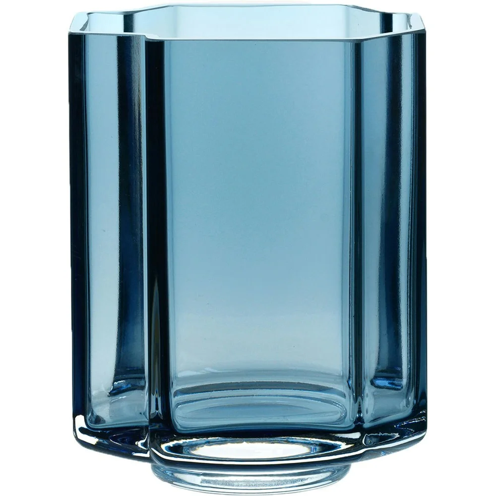 Funki Light Asymmetric Vase 13 cm, Blå v:4083521 Funki Light Asymmetric Vase 13 cm, Blå v:4083521