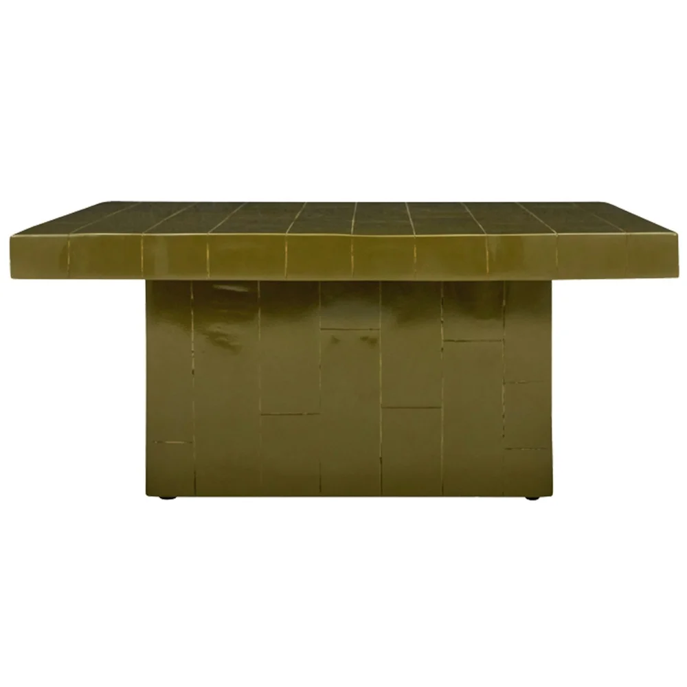 Brick Salongbord 100×100 cm, Grønn v:2845883 Brick Salongbord 100×100 cm, Grønn v:2845883