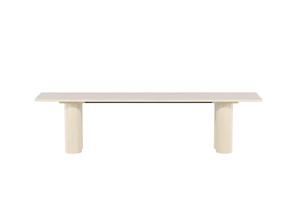 Spisebenk Olivia 40x180x45 cm Hvit v:9811777