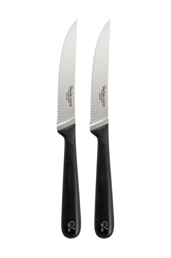 Grillkniv Serrated Signature 2-pakning – Sølv – Kjøkken & husholdning | m v:5578776