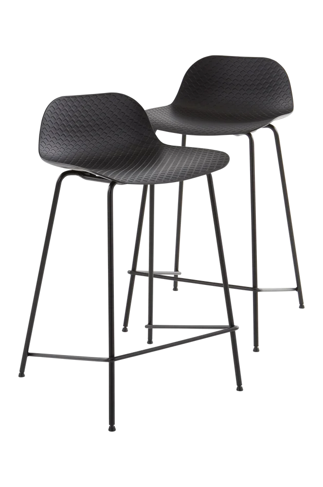 TARIFA barstol 2-pk - Svart m v:1520754