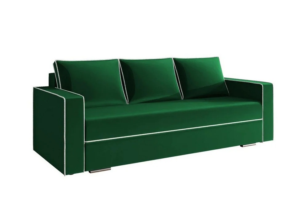 Clarina 3-sits Bäddsoffa Green v:7244255