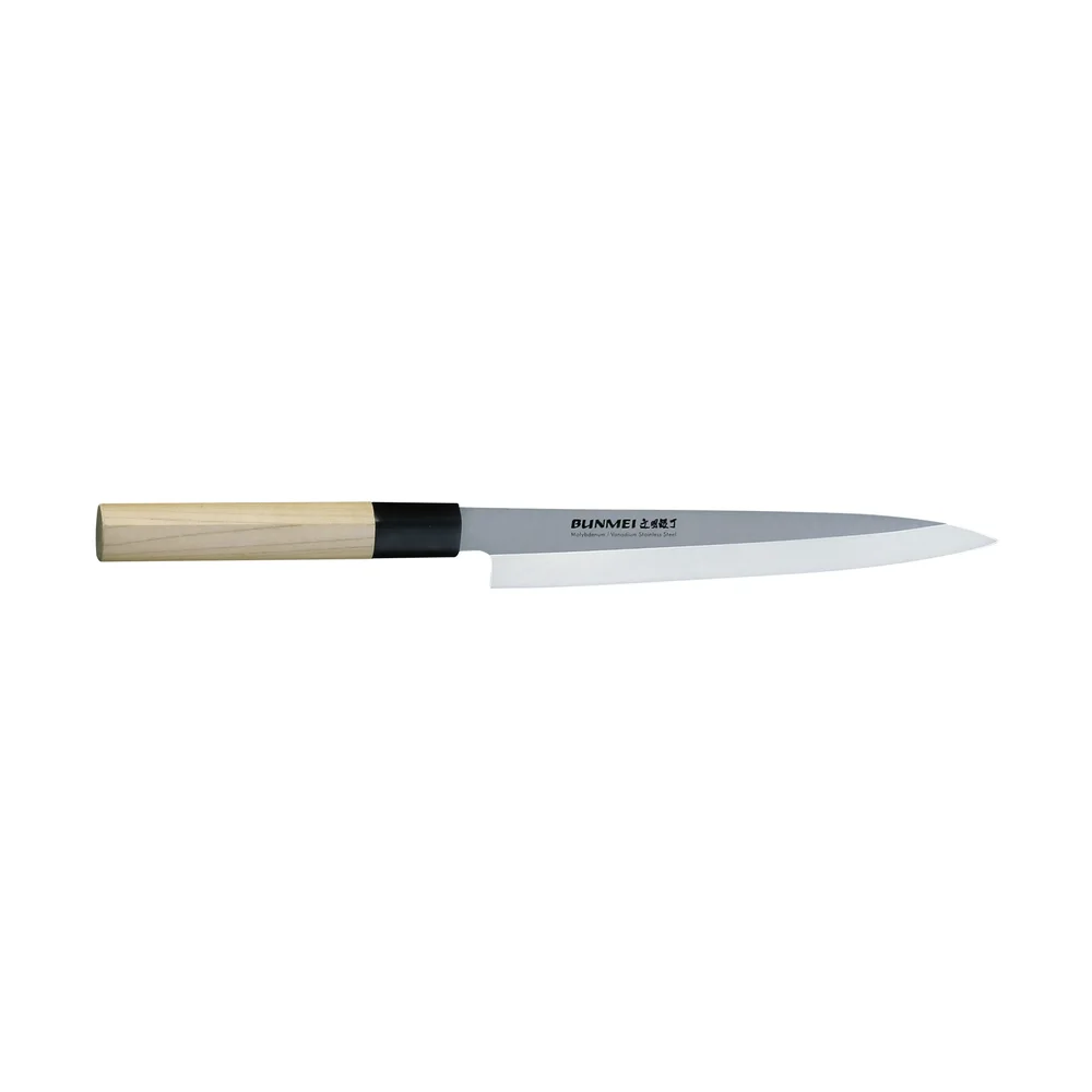 Bunmei Yanagi sashimikniv enkelslipt 21 cm v:180071