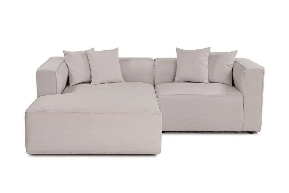 Abbas 4-seters Sofa med Divan v:4454725