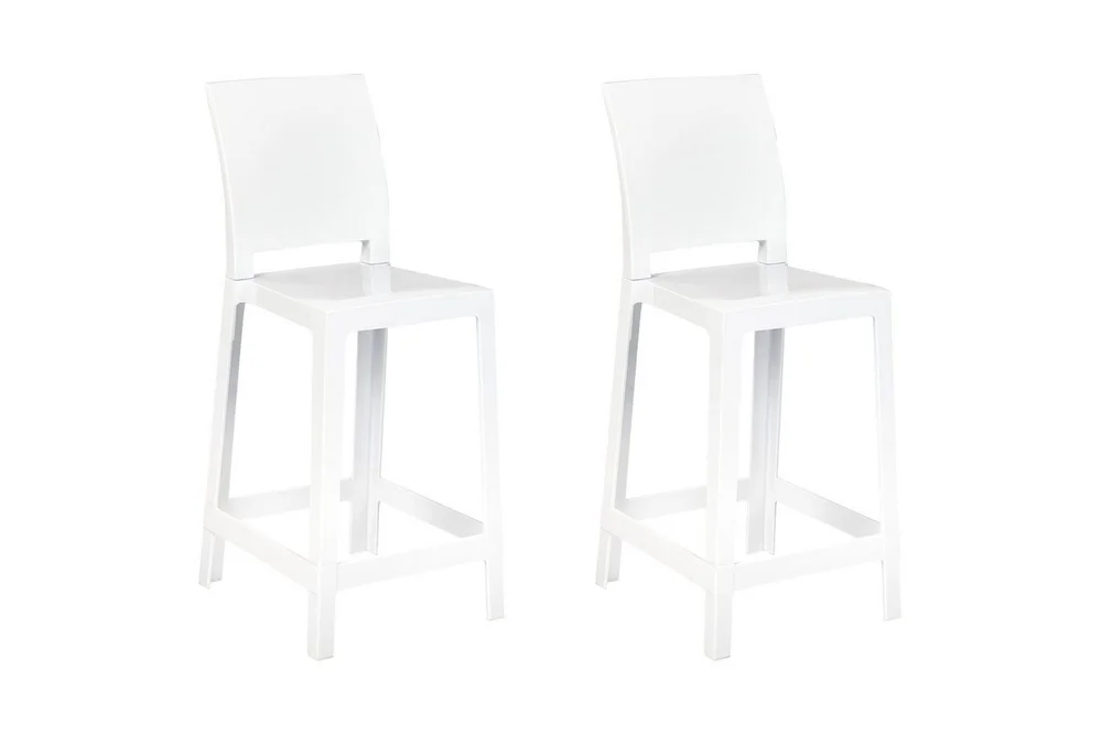 Barstol Beliani Wellington set om 2 Transparent White VALUE_MISSING_18017 v:7082311 Barstol Beliani Wellington set om 2 Transparent White VALUE_MISSING_18017 v:7082311