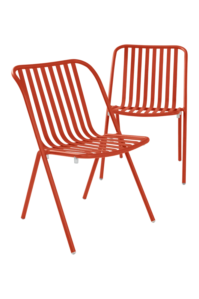 ROYAN utestol 2-pk – Orange – Utemøbler & hage | m v:1515535 ROYAN utestol 2-pk – Orange – Utemøbler & hage | m v:1515535
